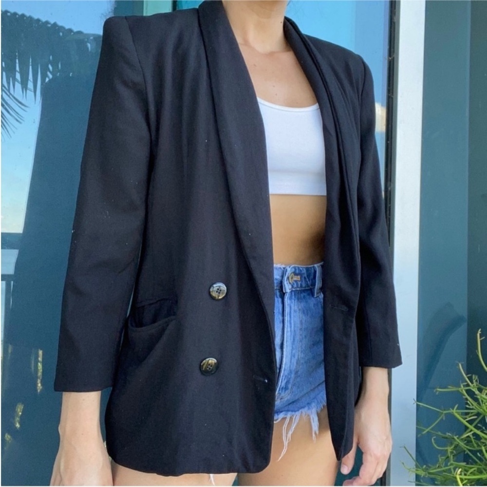 Gianni Black Blazer Jacket